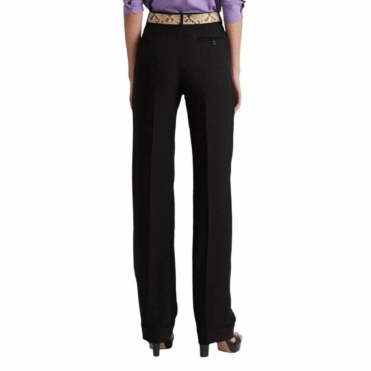 Ralph Lauren - Pleated Sable Crepe Pants