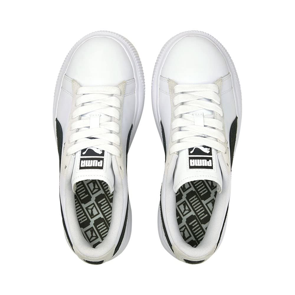 PUMA Women's White/Black Sneakers