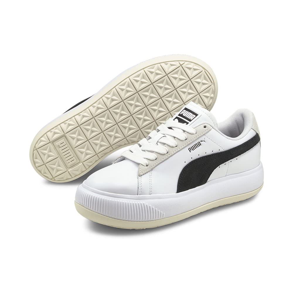 PUMA Women's White/Black Sneakers