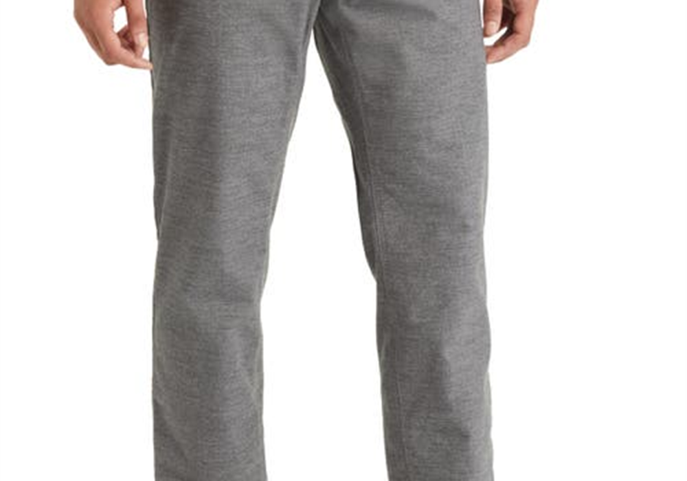 Brax Cooper Cotton Blend Trousers In Graphit Size 33 X 32