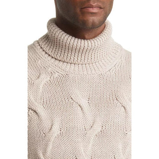 Brax Men's Cookie Brian Wool Blend Turtleneck Sweater Size 52
