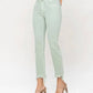 Vervet By Flying Monkey - Mid Rise Crop Straight Jeans