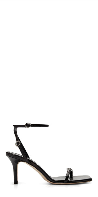 Aeyde - Women's Hallie Leather Heeled Sandals