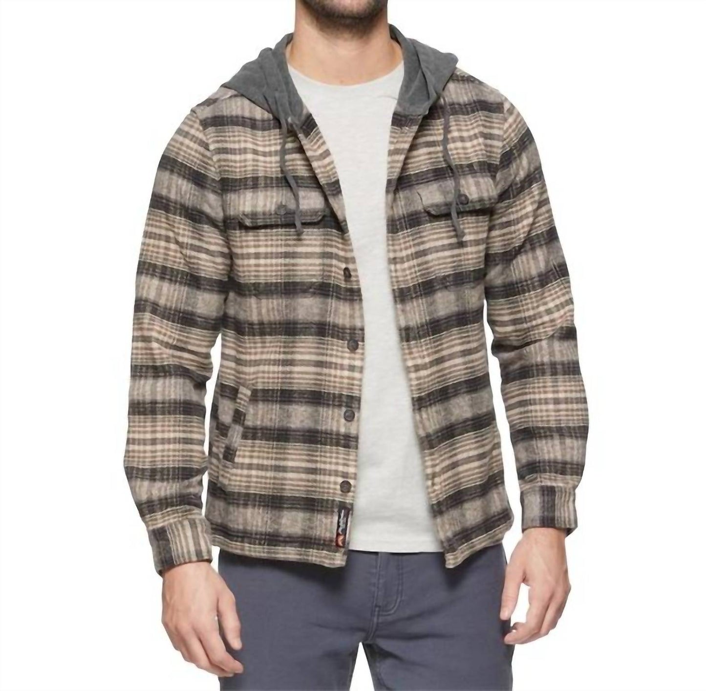 Flags & Anthem - Manning Hooded Shirt Jacket