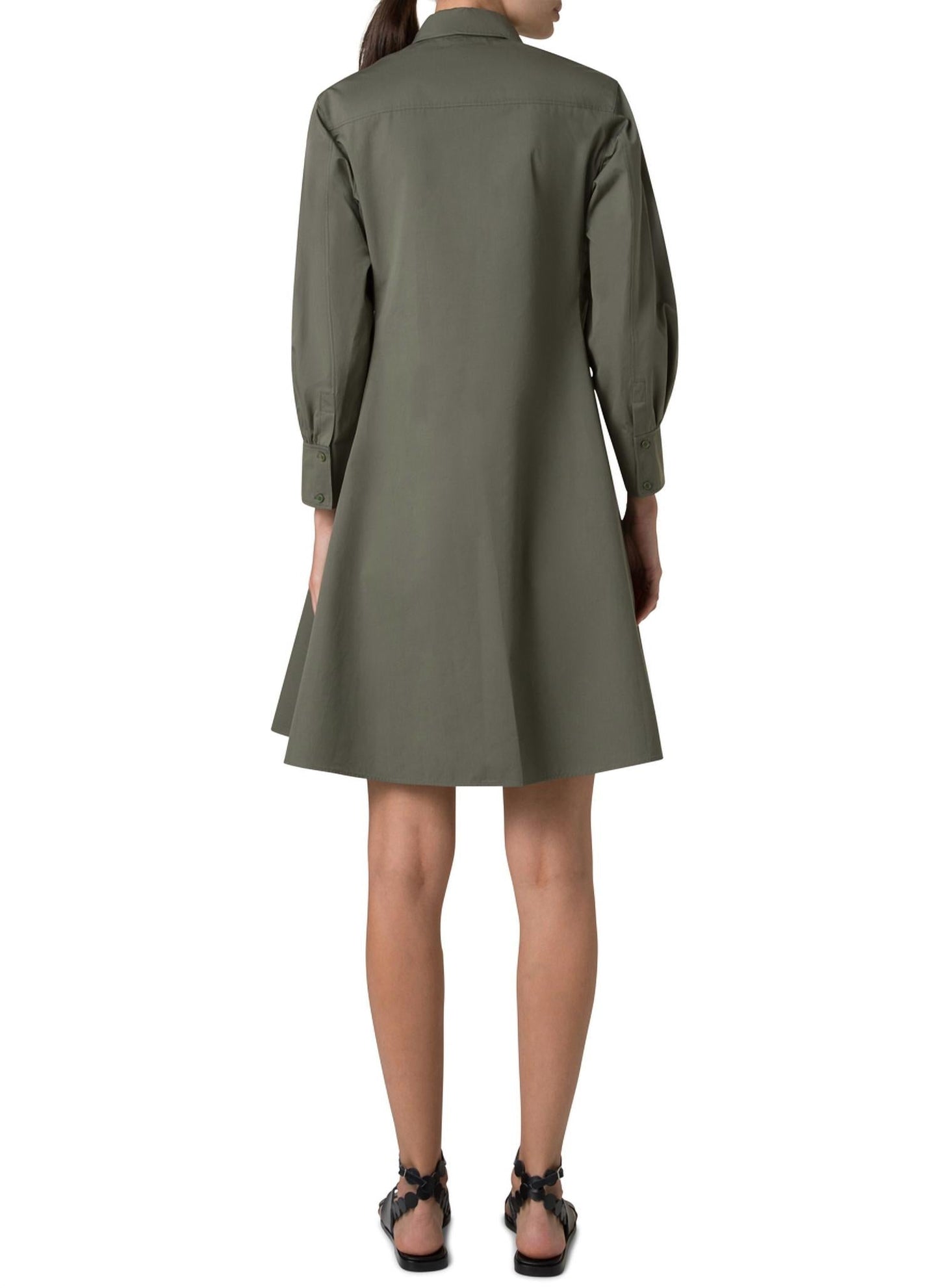 Akris Punto - Flared Skirt Poplin Dress
