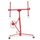 Drywall Lift Panel Hoist Jack Lifter with Caster Wheels and Telescopic Arm
