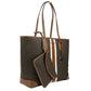 Michael Kors - Women's Eva Stripe Travel Tote Bag Plus Pouch