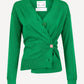 Cissa - Wrap V Neck Cardigan