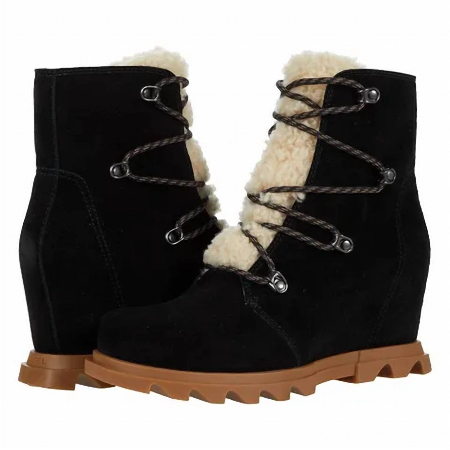Sorel - Women Joan Of Arctic Wedge III Lace Cozy Boots