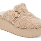 Dolce Vita - Women's Lelani Plush Platform Slip On Sandal