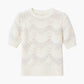 Mother - Powder Puff Short Sleeve Sweater