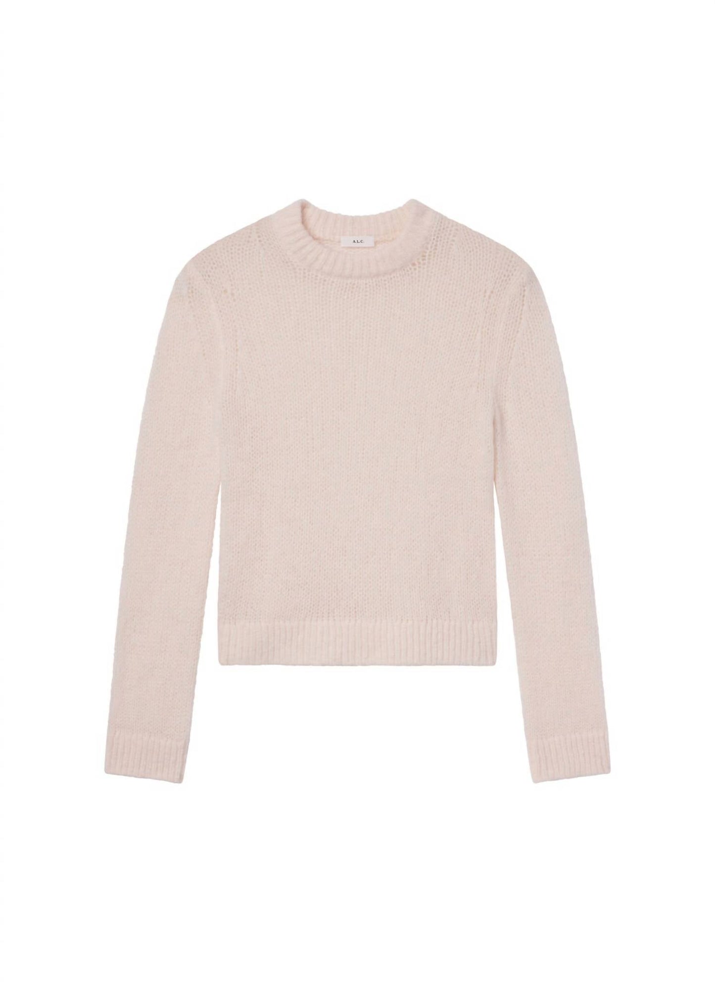 A.L.C. - Bowie Sheer Alpaca Crewneck Sweater
