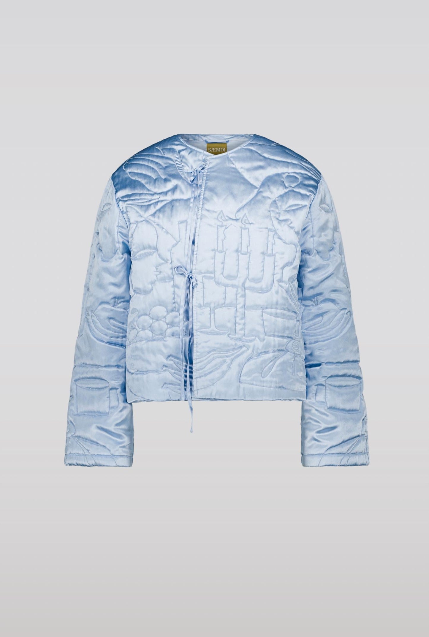 Saemdi - Padded Embroidery Jacket
