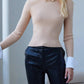 Generation Love - Leiber Rib Sweater With Poplin Cuff