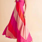 Trendsi - Aemi+Co Color Block Sleeveless Maxi Dress