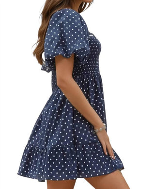 Entro - Brianna Polka Dot Mini Dress