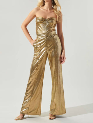 Sugarlips - Primadonna Pintuck Wide Leg Liquid Pants