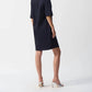 Joseph Ribkoff - Stretch Poplin Trapeze Dress