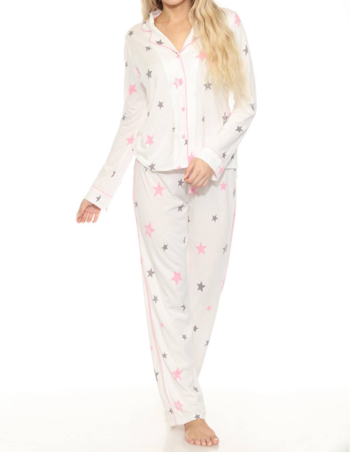Pj Salvage - Women's Ivory Barbie Pajama Set