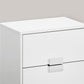 Accent Side Table, Storage Drawer, Modern Design