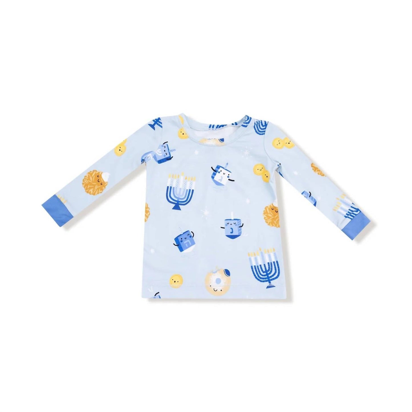 Angel Dear - Boys' Hanukkah Long Sleeve Loungewear Set