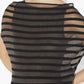 Jean Paul Gaultier - Nylon Long Dress With Viscose Mariniere Stripes