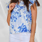 Meet Me In Santorini - Saphire Garden Top
