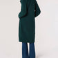 Apricot - Longline Borg Coat