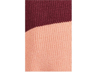 Free People - Easy Street Peach Combo Oversized Sweater Cotton