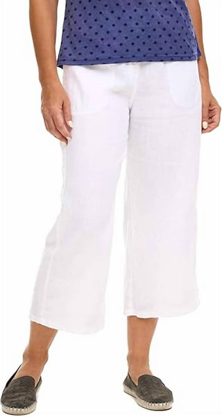 Cut Loose - Women's Easy Crop Linen Pant