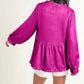 Grace + Emma - Sparkling V Neck Blouse