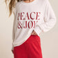 Z Supply - Cassie Peace and Joy Raglan Long Sleeve Top