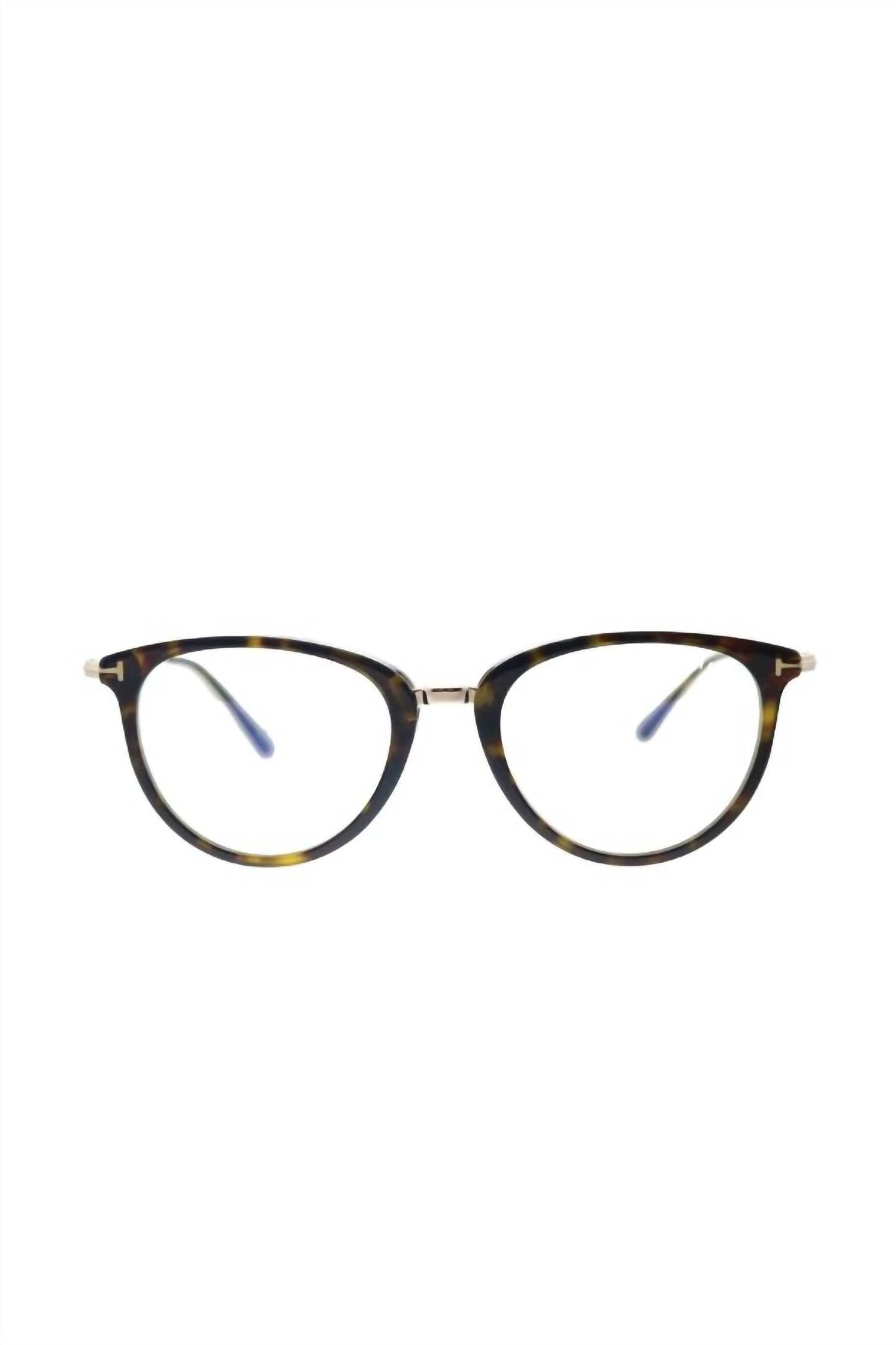 Tom Ford Sunglasses - Soft Round Plastic Eyeglasses with Blue Block Lens