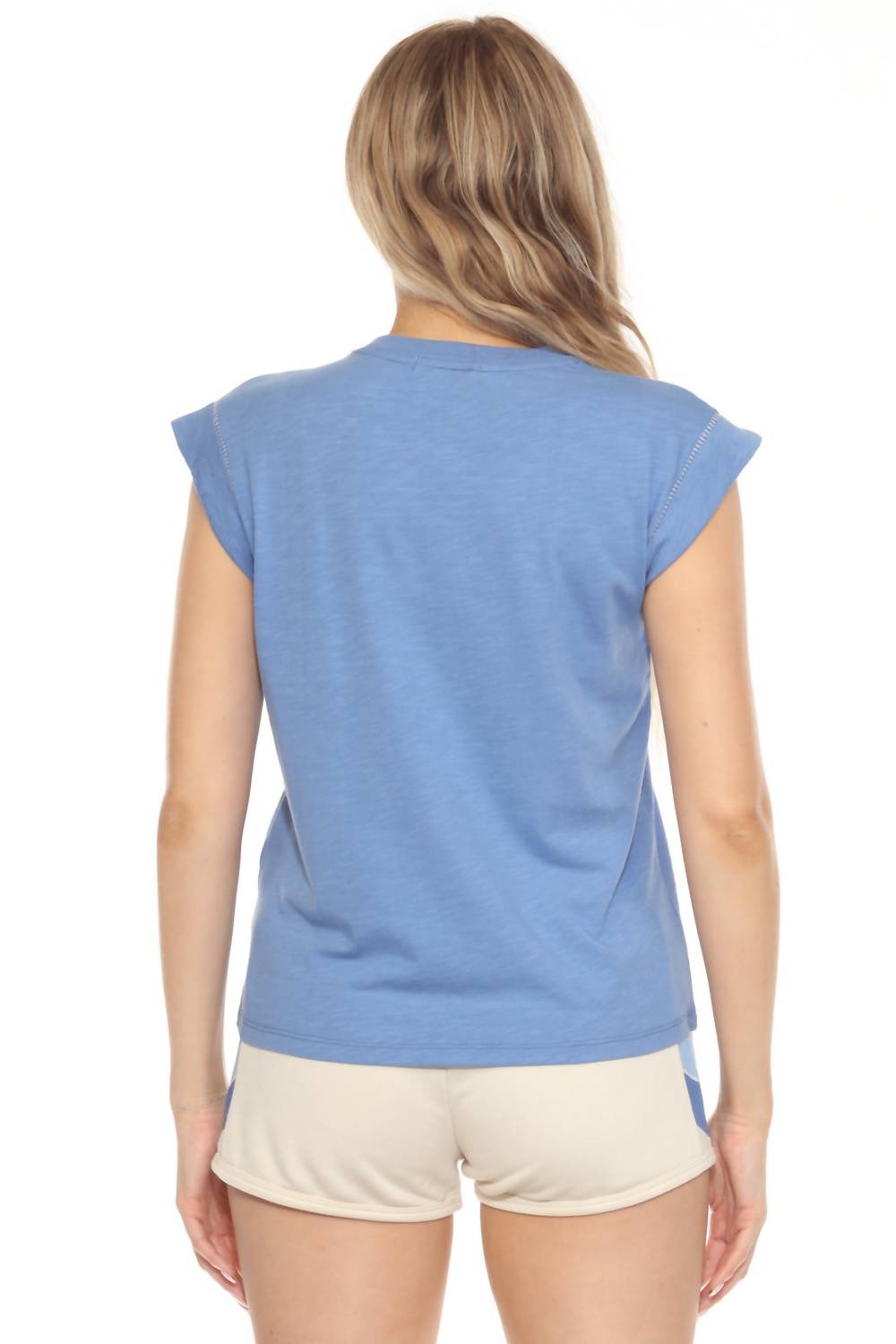 Pj Salvage - Sunrise Stripe Short Sleeve Lounge Tee