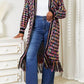 Angel Wings By Lucy - Full Size Open Front Fringe Hem Cardigan