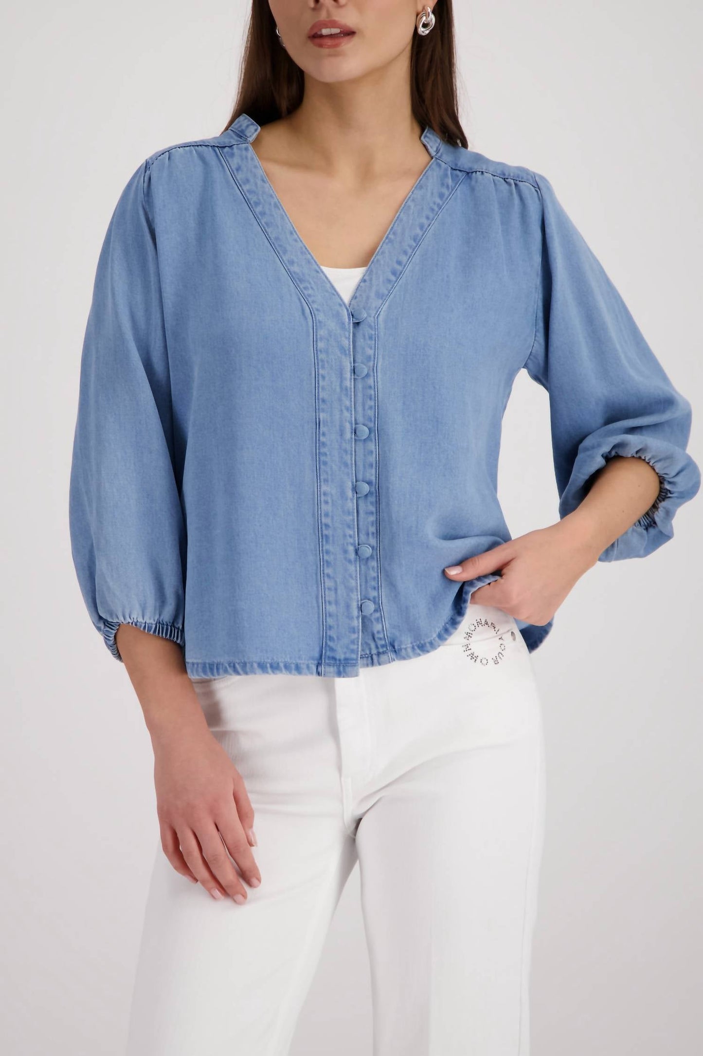&Merci - Soft Chambray Blouse