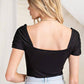 143 Story - Classic Cap Sleeve Bodysuit