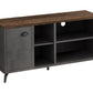 Contemporary TV Stand Console with Storage Cabinet