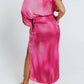 Cossac - Drape Dress Print