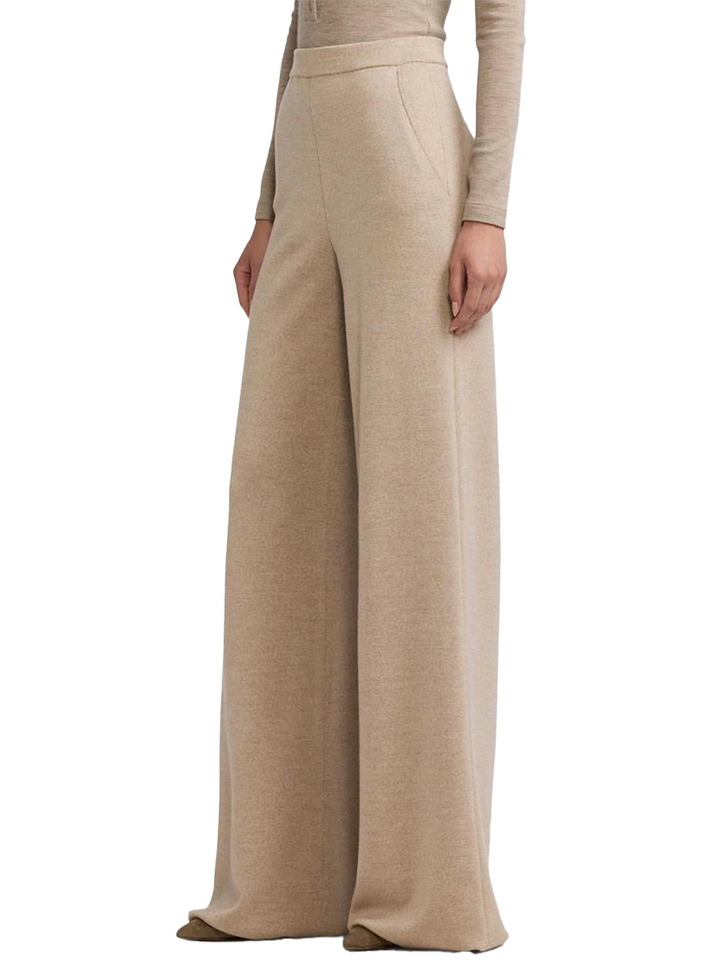 Ralph Lauren - Merino Wool Wide-Leg Sweater Pants