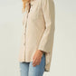 Elan - PINCORD FRINGE JACKET