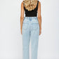 Mica Denim - Paperbag Super High Rise Mom Jeans