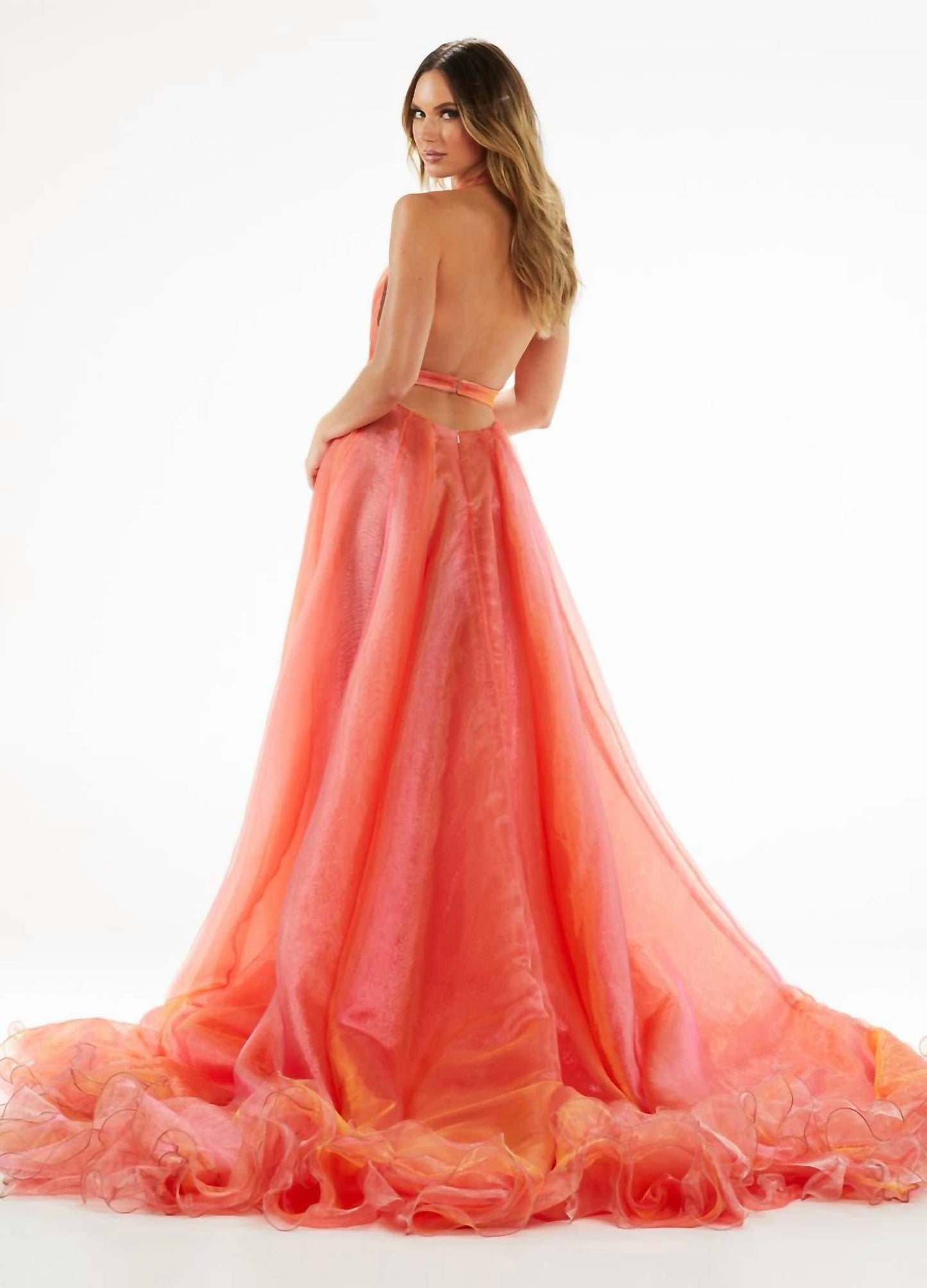 Ashleylauren - Halter Ball Gown