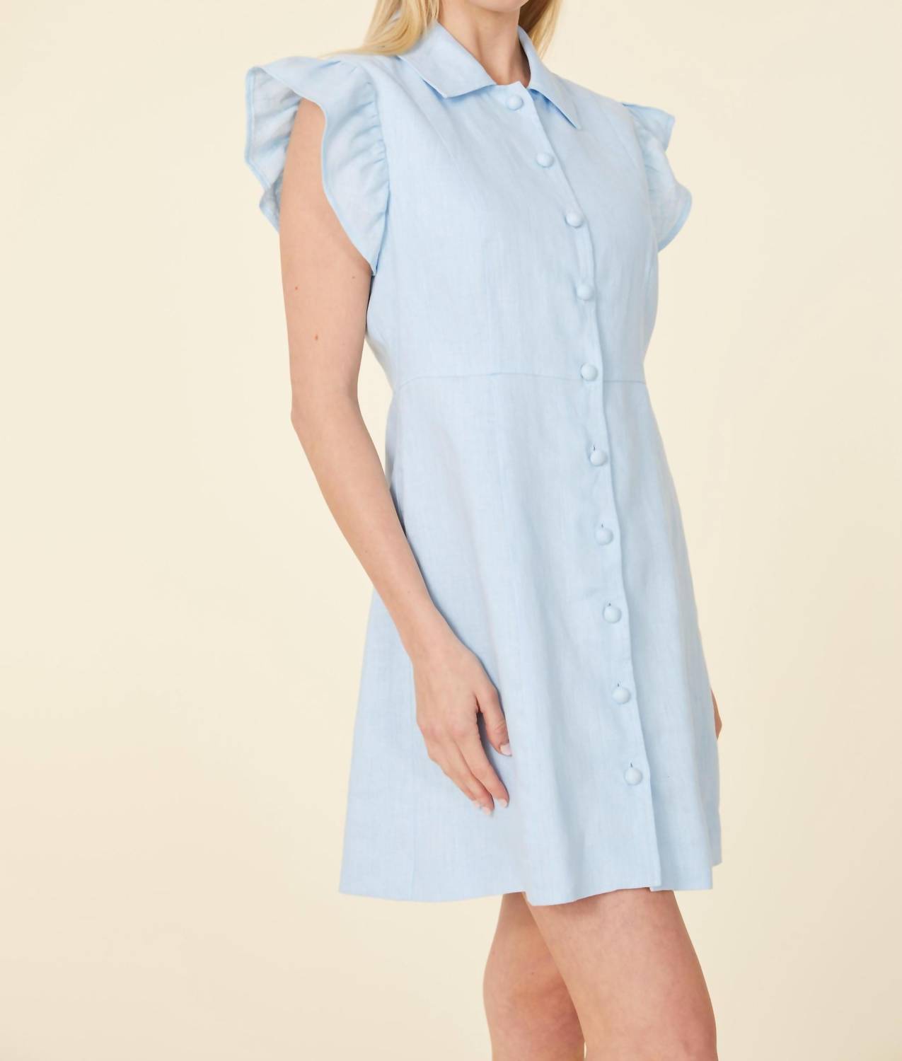 Dolce Cabo - Flutter Fleeve Dress
