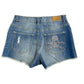 Buffalo David Bitton - Women's Embellished Panama Cut Off Denim Jean Shorts