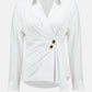 Joseph Ribkoff - V-neck Wrap Blouse