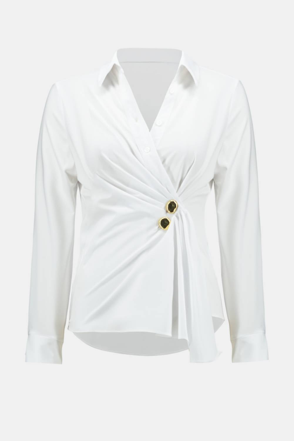 Joseph Ribkoff - V-neck Wrap Blouse