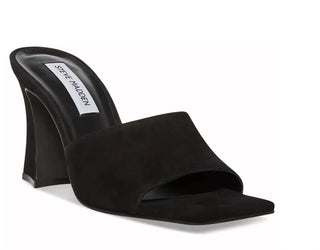 Steve Madden - Women's Square Toe Slip On Sculpted Heel