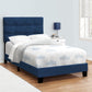 Transitional Upholstered Bed Frame