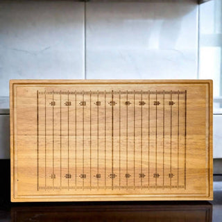 Creative Gifts International - Football Field Wood Board - 20" x 12"